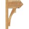 Ekena Millwork Westlake Arts & Crafts Rough Sawn Outlooker, Western Red Cedar, 8"W x 14"D x 22"H OUT08X14X22WTL03RWR - alternate 2